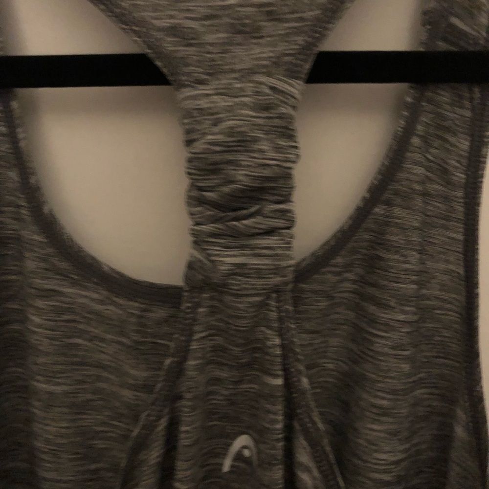Grey Athletic Tank Top - Picture 6 of 8